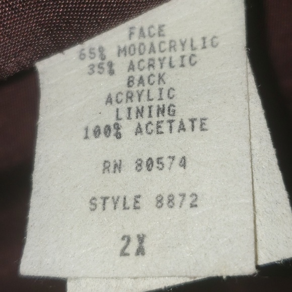 Vintage Giorgio Parnucci Fux Fur Coat - Picture 4 of 4